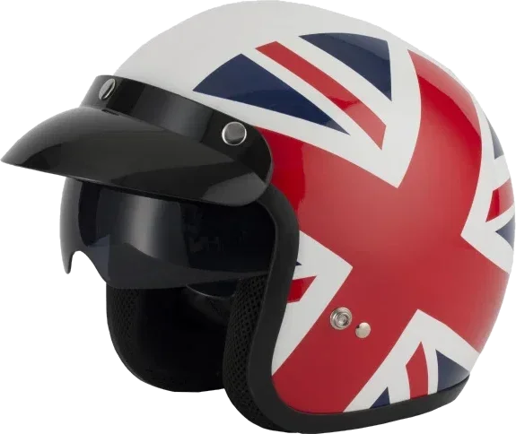 Vcan V537 Helmet Union Jack, Union Jack