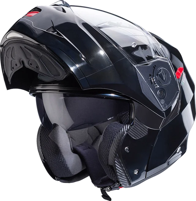 Caberg Duke X Smart Modular Helmet Black, black