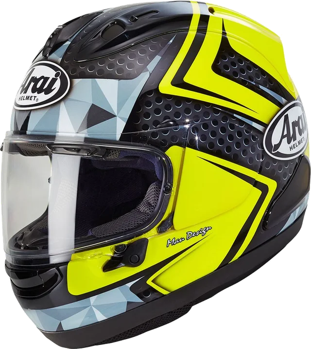 Arai RX 7V Dyno Fluo Yellow / Black