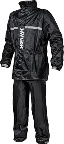 Hevik Dry Light Rain Suit, Black