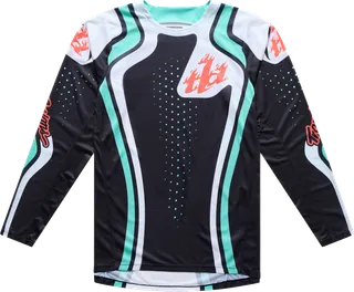 Troy Lee Designs GP Pro LS Jersey Roller Black / Teal
