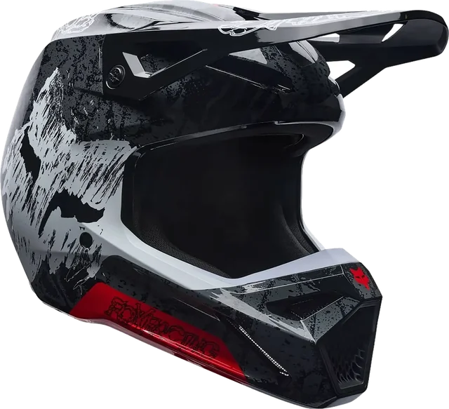 Fox Racing V1 Abyss MIPS Adult Off-Road Helmets, black