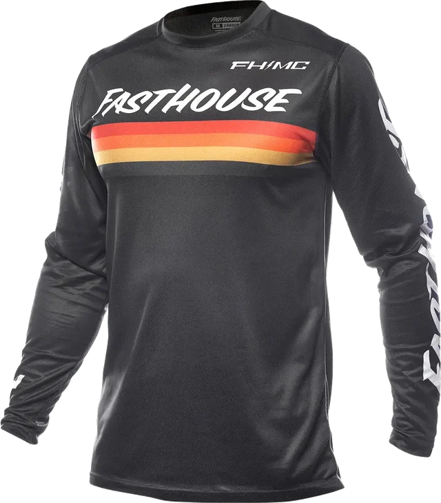 Fasthouse Carbon Force Jersey - Black, black