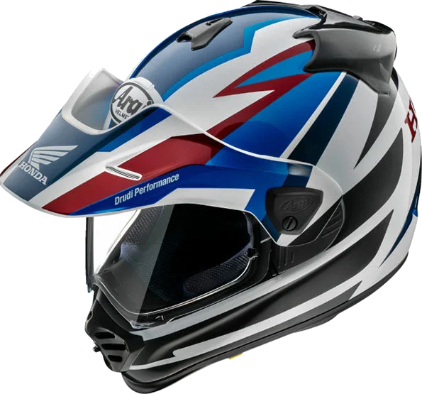 Arai XD-5 Africa Twin Helmet, Honda At Blue