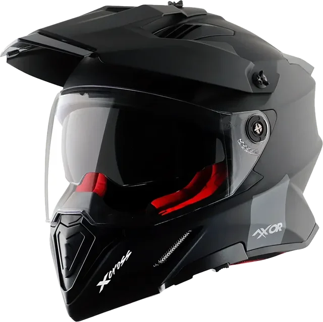 Axor X-cros Full Face Helmet, Fluo Yellow