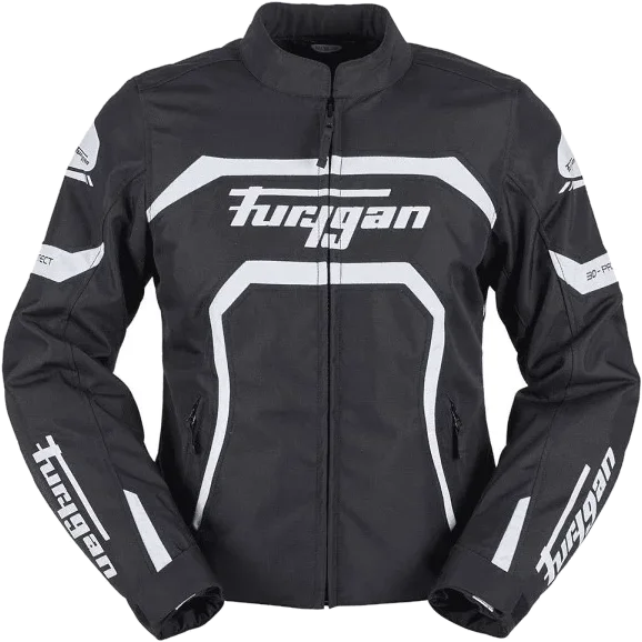 Furygan Mystic Evo Ladies Jacket Black White