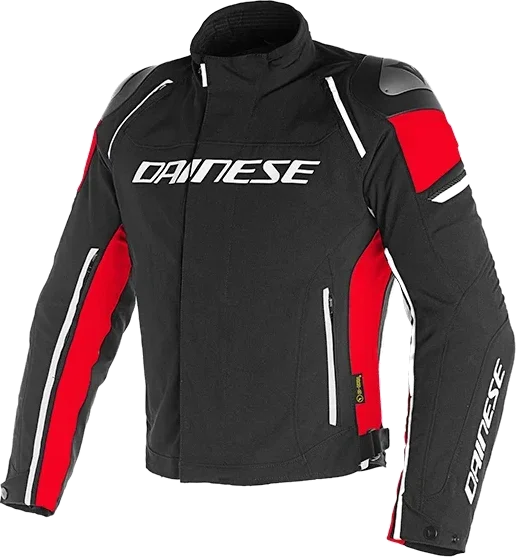 Dainese Racing Dry Jacket 684 - Black / Black / Red
