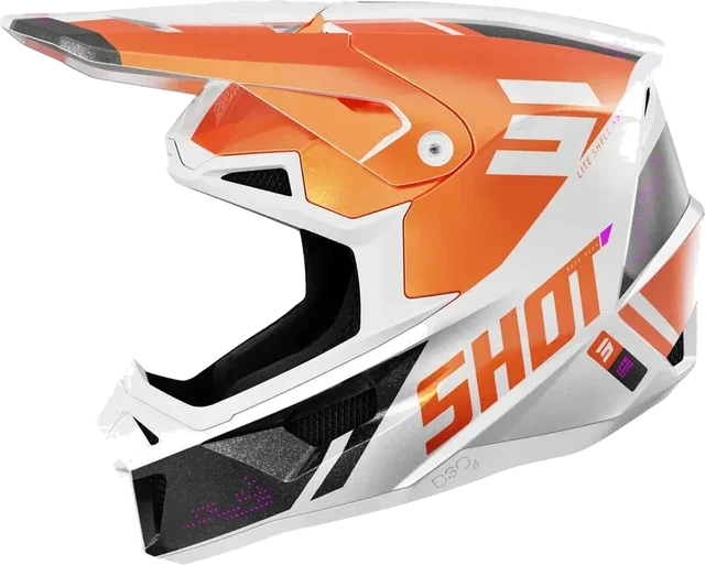 Shot race gear Lite Ultra Off-road Helmet, Neon Yellow Matt