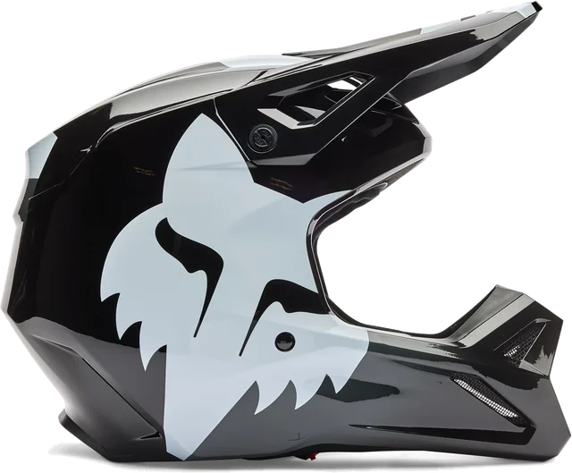 Fox Racing V1 Shield Helmet CLOSEOUT, black