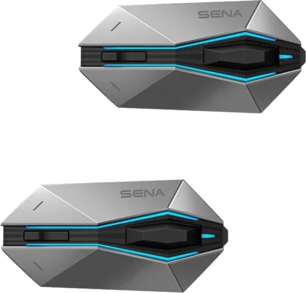 SENA 60X Mesh Intercom 3.0 Premium Bluetooth Helmet Headset Sound by BOSE DUAL Pack