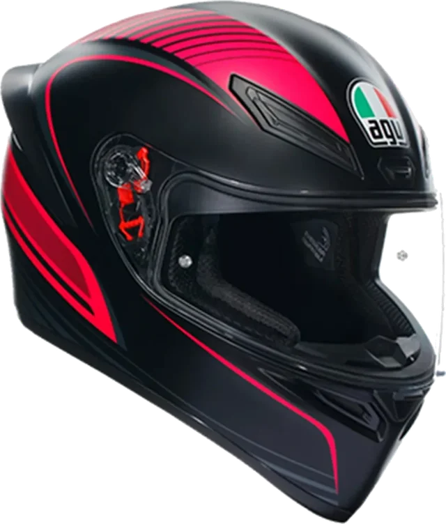 Agv K1 S E22.06 Helmet Warmup Black/Pink Matt