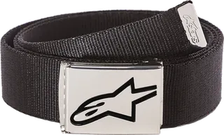 Alpinestars Ageless Web Belt - Black/Chrome