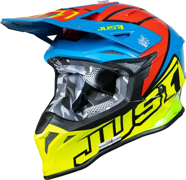 Just1 J39 Thruster Blue / Fluo Yellow / Red