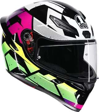 Agv K1 S Punkpulse Lime