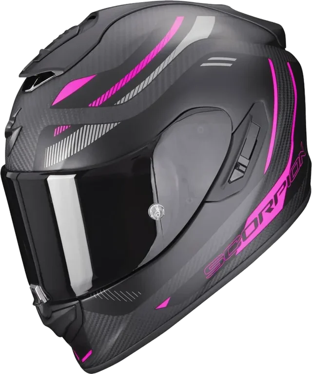 Scorpion Exo-1400 Evo Carbon Air Kydra Full Face Helmet, Black / Red