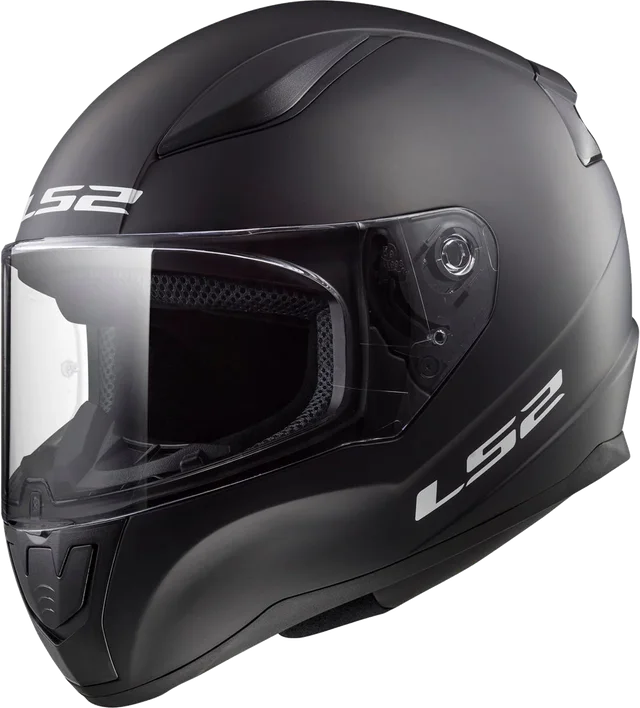 LS2 Helmets LS2 Rapid Solid Helmet CLOSEOUT, matte black