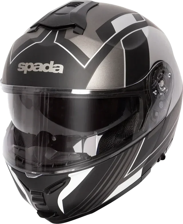 Spada Orion Whip Helmet Matt Black Silver, Matt Black Silver