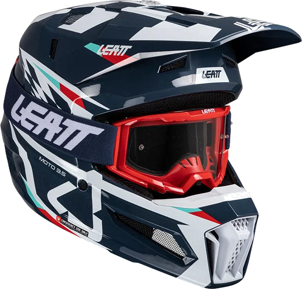 Leatt 3.5 2023 Helmet White, Blue