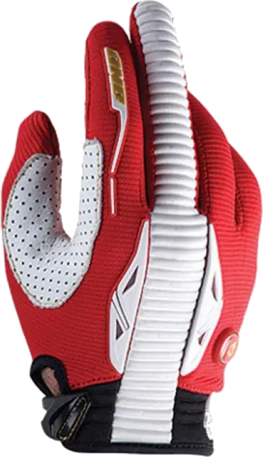 One industries Zero Gloves, Red / White