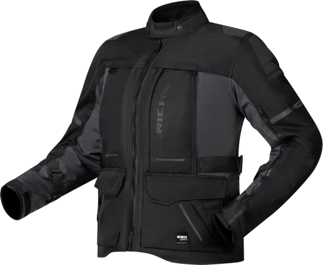 Richa INFINITY 3 ADVENTURE JACKET WOMEN, 100 black