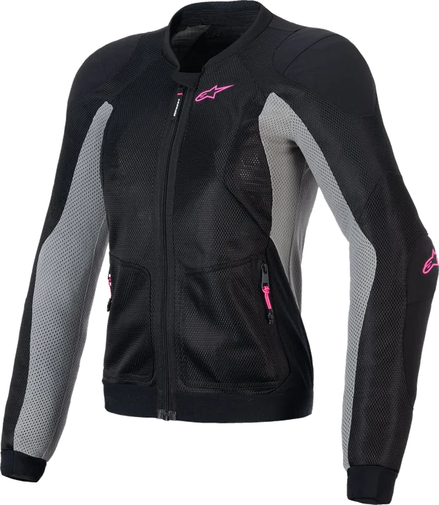 ALPINESTARS Stella Troop-Air Lady Black / Ash Grey / Pink Fluo, Black / Ash Grey / Fluo Pink