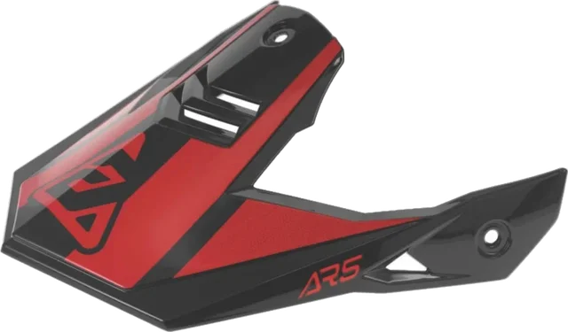 Answer Racing AR5 Crypto Visor Helmet Accessories, black red