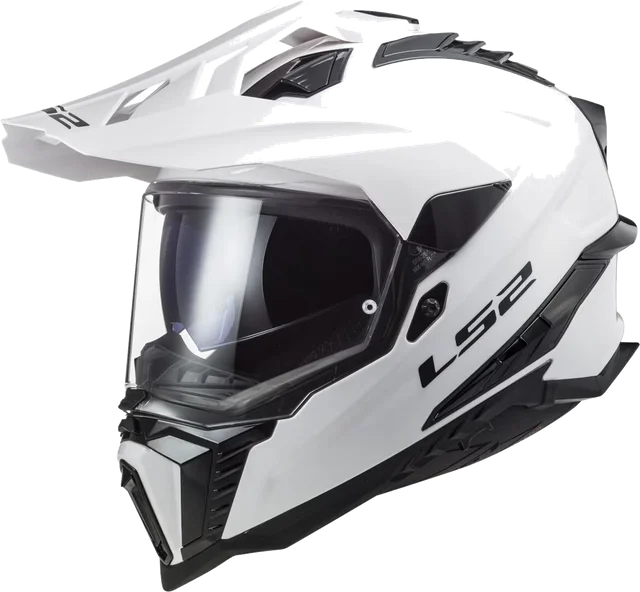 LS2 MX701 Explorer - Matt Black, white