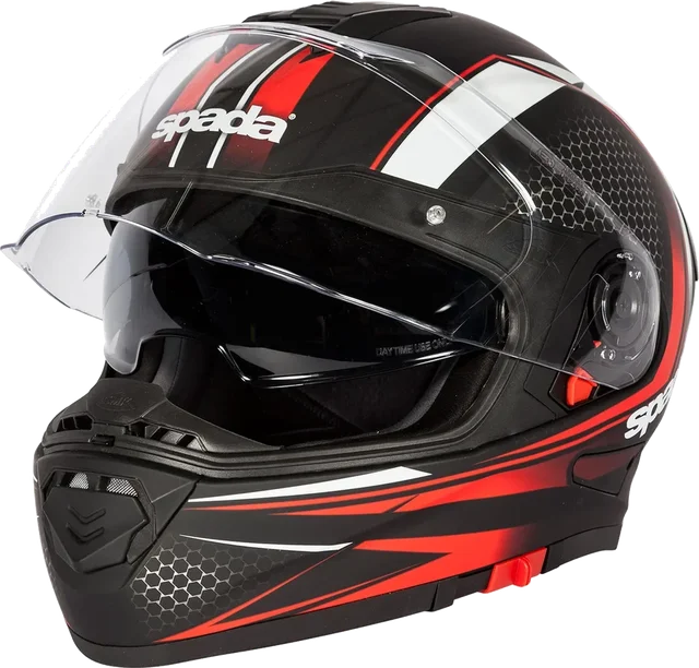 Spada RP-One Renegade Helmet Black Red White