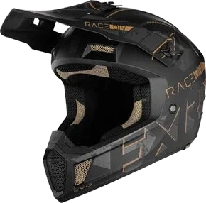 FXR Racing Canvas Clutch Stealth Helmet