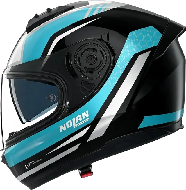NOLAN N60-6 Piega Black / Aquamarine
