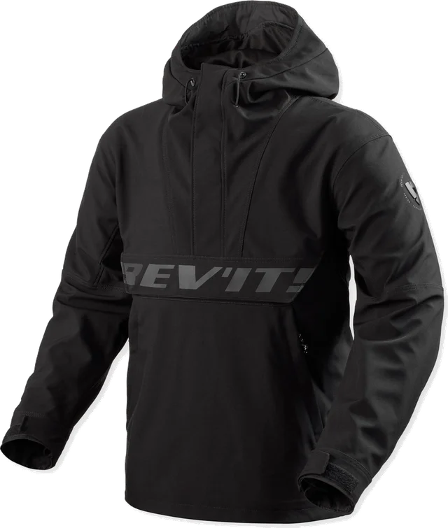 REV'IT! Revit Smock Photon Rain Over Jacket Black