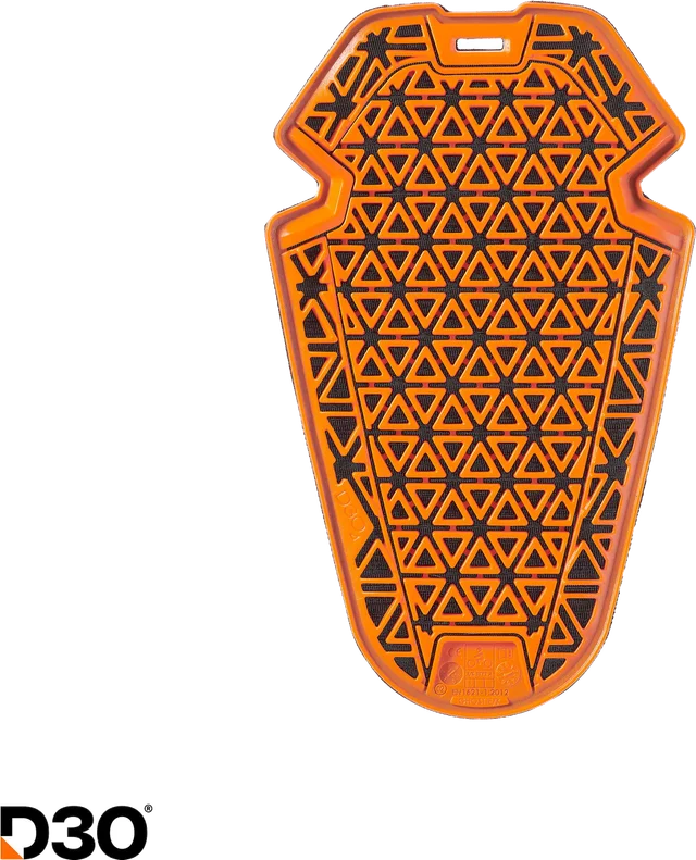 Icon D30® Ghost Level 2 Knee & Elbow (Left & Right), Orange
