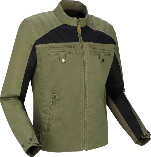 Segura District Evo Textile Jacket - Khaki, Khaki