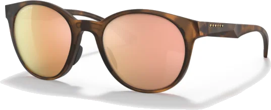 Oakley Spindrift Sunglasses - Matt Ginger Tortoise/Prizm Rose, Pink