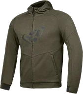 Ixon Touchdown Hoodie Khaki Black