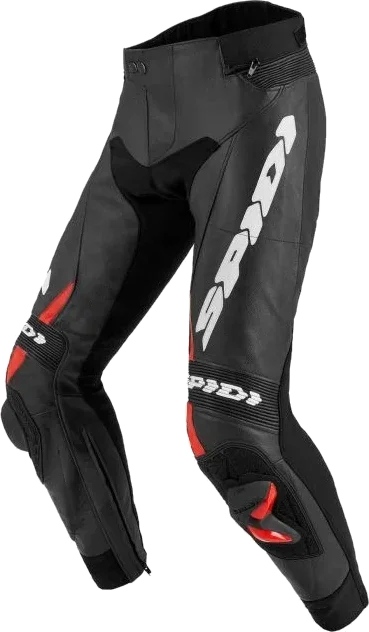 Spidi Motorcycle Leather pants Men's RR PRO 2, red (014)