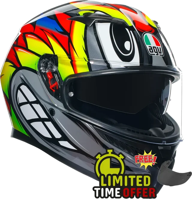 AGV K3 Birdy 2.0 - Free Dark Visor