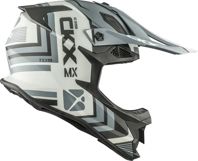 CKX Arrow TX319 Off-Road Helmet, gray
