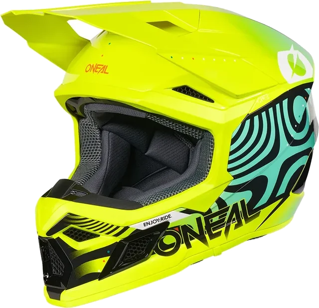 O'Neal Oneal 3srs Nova Junior Off-road Helmet, Neon Yellow