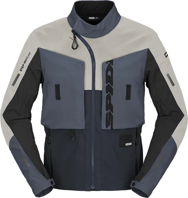 Spidi Motorcycle Textile jacket Men's FRONTIER JACKET, Ice/Blue (498)