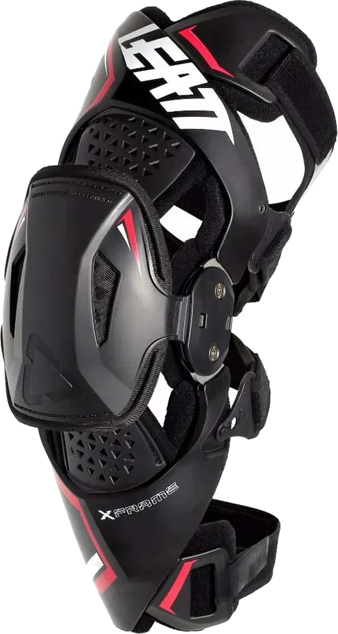 Leatt X Frame Knee Guards, Black