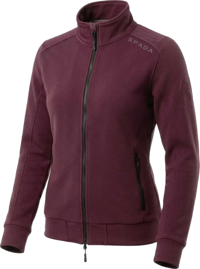 Spada Blade CE Ladies Motorcycle Track Top Port Red