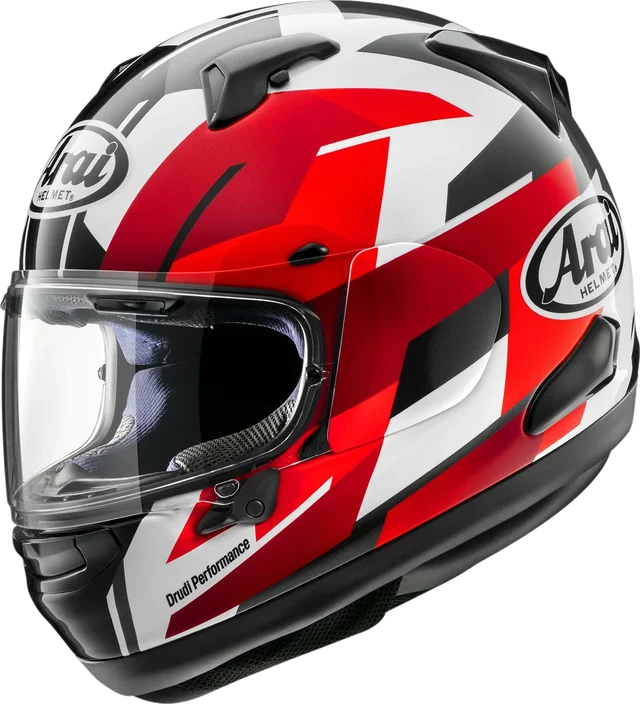 Arai Signet-X Italian Flag Helmet - Snell 2020 (XS), Black/Red/Green