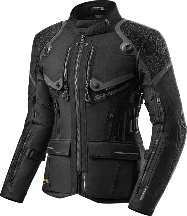 SHIMA Tracker Ladies Motorcycle Textile Jacket, black