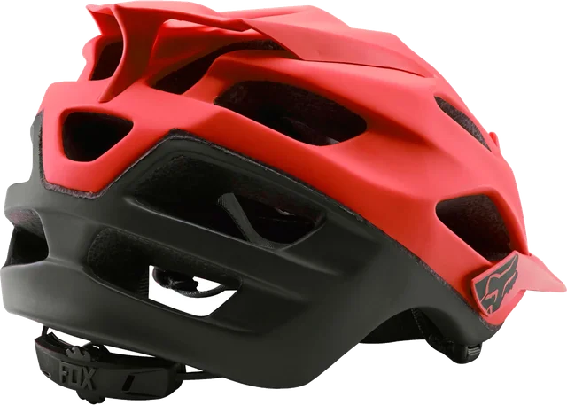 Fox Racing Flux Creo Helmet CLOSEOUT, red black