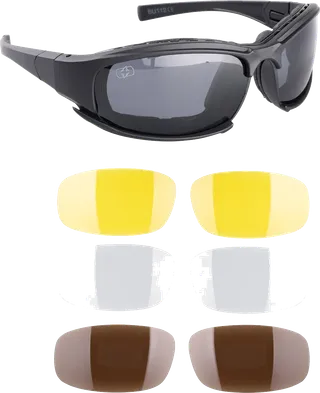 Oxford Enforcer Polarised Sunglasses + 3 Lenses Options