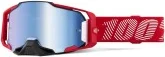 100% Armega M1 Goggle Mirrored Blue