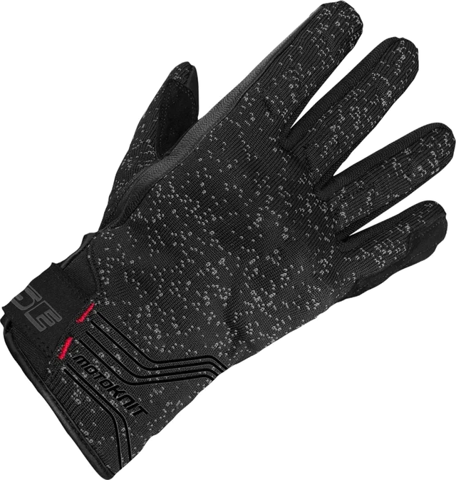 Büse Bravo Black Grey Gloves, black