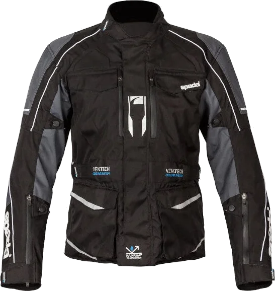 Spada City Nav CE Waterproof Mens Jacket - Black, Black