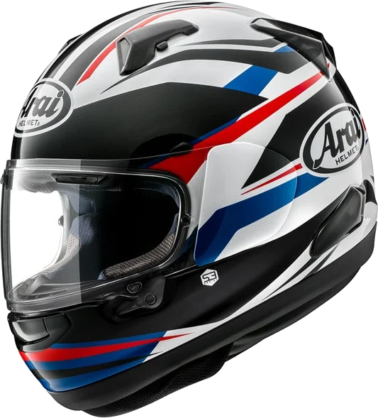 Arai Quantum-X Ray Helmet, White Ray